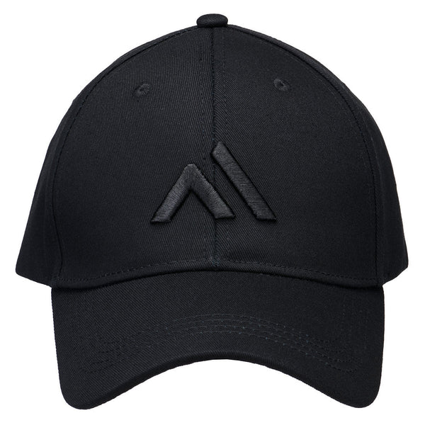 Boné de Basebol Clássico em Algodão-Preto-Único-RAG-Tailors-Fardas-e-Uniformes-Vestuario-Pro