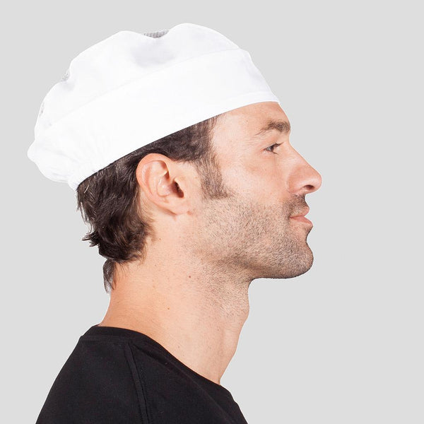 Boné de Cozinha Básico Pack 6 Unidades-Branco-Único-RAG-Tailors-Fardas-e-Uniformes-Vestuario-Pro