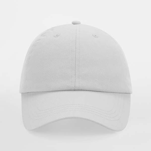 Boné de Perfil Baixo de 6 Painéis-Branco-Único-RAG-Tailors-Fardas-e-Uniformes-Vestuario-Pro