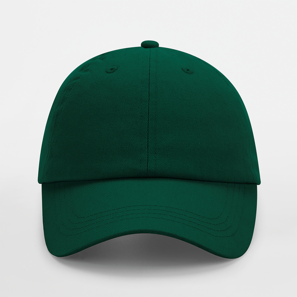 Boné de Perfil Baixo de 6 Painéis-Verde Garrafa-Único-RAG-Tailors-Fardas-e-Uniformes-Vestuario-Pro