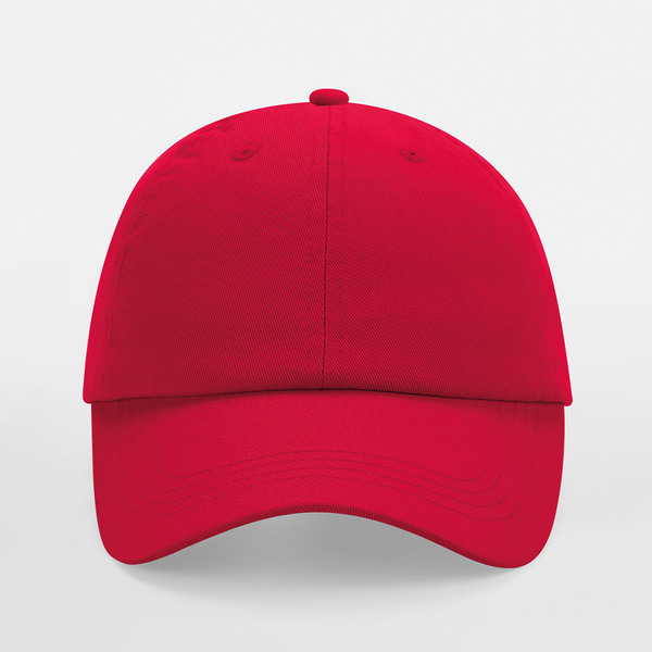 Boné de Perfil Baixo de 6 Painéis-Vermelho Clássico-Único-RAG-Tailors-Fardas-e-Uniformes-Vestuario-Pro