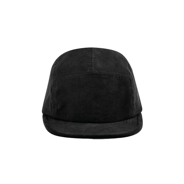Boné de campista em veludo com 5 painéis-Preto-Único-RAG-Tailors-Fardas-e-Uniformes-Vestuario-Pro