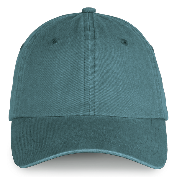 Boné eco-responsável com aspecto lavado unissexo-Verde Amazónia Lavado-Único-RAG-Tailors-Fardas-e-Uniformes-Vestuario-Pro