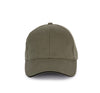 Boné em algodão biológico com sandwich em contraste _x0013_ 6 painéis-Organic Khaki / Black-One Size-RAG-Tailors-Fardas-e-Uniformes-Vestuario-Pro