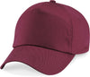 Boné original com 5 painéis-Burgundy-Único-RAG-Tailors-Fardas-e-Uniformes-Vestuario-Pro