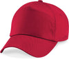 Boné original com 5 painéis-Classic Vermelho-Único-RAG-Tailors-Fardas-e-Uniformes-Vestuario-Pro