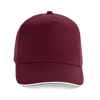 Boné sandwich - 5 painéis-Burgundy / White-Único-RAG-Tailors-Fardas-e-Uniformes-Vestuario-Pro