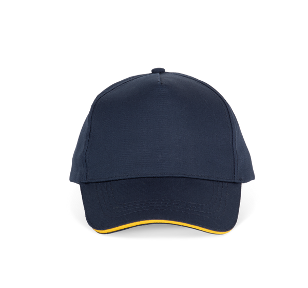 Boné sandwich - 5 painéis-Navy / Yellow-Único-RAG-Tailors-Fardas-e-Uniformes-Vestuario-Pro
