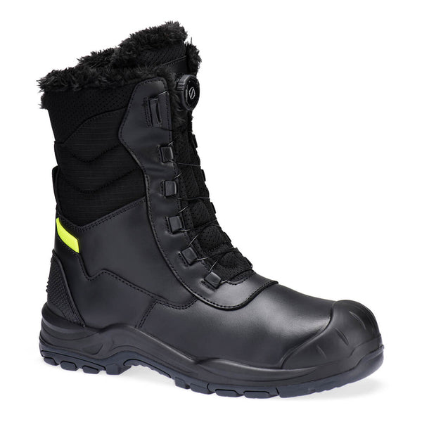 Bota Alta de Inverno em Couro e Aço S3L SC HRO CI SR-Preto-35-RAG-Tailors-Fardas-e-Uniformes-Vestuario-Pro