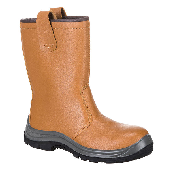 Bota Rigger Steelite S1P CI HRO-Bronzeado-38-RAG-Tailors-Fardas-e-Uniformes-Vestuario-Pro