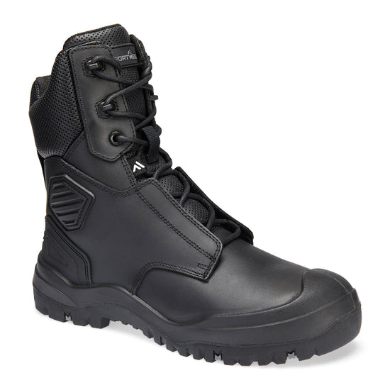 Bota de Pele com Biqueira de Aço para Tornozelo S3 SC HRO HI CI LG SR-Preto-37-RAG-Tailors-Fardas-e-Uniformes-Vestuario-Pro