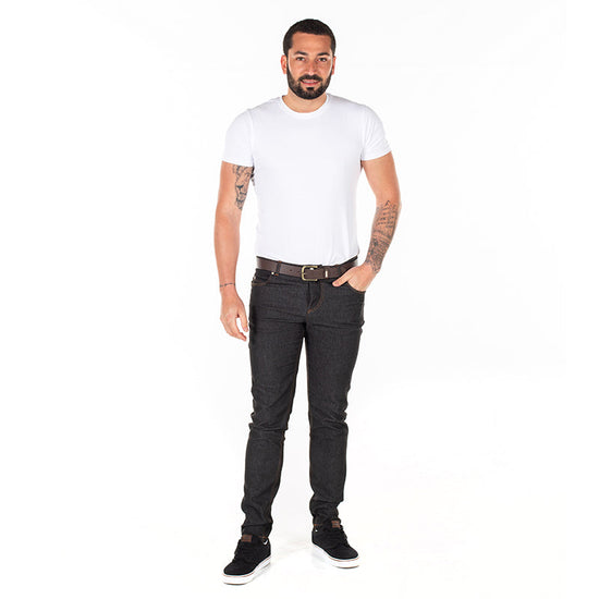 CALÇA Homem Veneza-Denim Preto - 821-36-RAG-Tailors-Fardas-e-Uniformes-Vestuario-Pro
