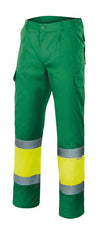CALÇAS BICOLOR DE ALTA VISIBILIDADE-Sup Ver/Inf Ama-S-RAG-Tailors-Fardas-e-Uniformes-Vestuario-Pro