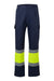 CALÇAS BICOLOR MULTIBOLSOS DE ALTA VISIBILIDADE-AZUL MARINHO/AMARELO FLUORESCENTE 01/20-S-RAG-Tailors-Fardas-e-Uniformes-Vestuario-Pro