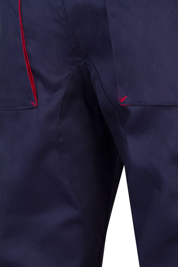 CALÇAS BICOLOR MULTIBOLSOS cor Azul Marinho-RAG-Tailors-Fardas-e-Uniformes-Vestuario-Pro