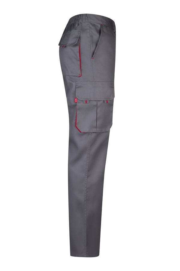 CALÇAS BICOLOR MULTIBOLSOS cor Cinza-RAG-Tailors-Fardas-e-Uniformes-Vestuario-Pro