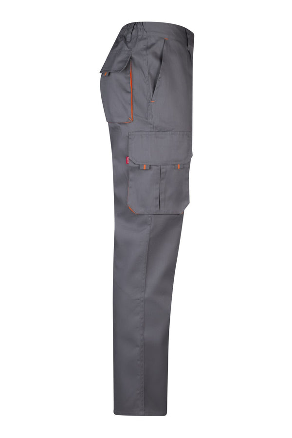 CALÇAS BICOLOR MULTIBOLSOS cor Cinza-RAG-Tailors-Fardas-e-Uniformes-Vestuario-Pro