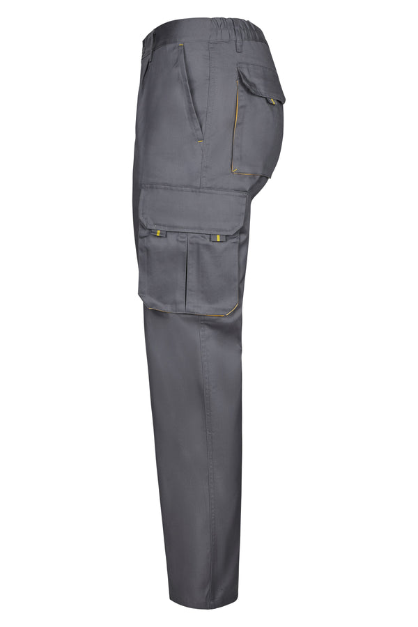 CALÇAS BICOLOR MULTIBOLSOS cor Cinza-RAG-Tailors-Fardas-e-Uniformes-Vestuario-Pro