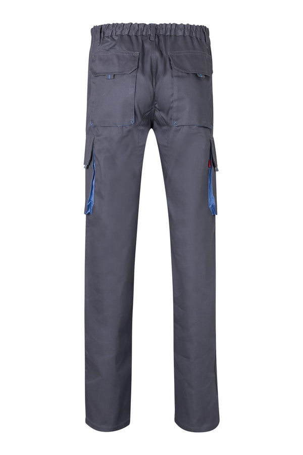 CALÇAS BICOLOR MULTIBOLSOS cor Cinza-RAG-Tailors-Fardas-e-Uniformes-Vestuario-Pro