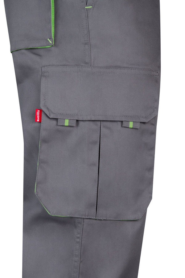 CALÇAS BICOLOR MULTIBOLSOS cor Cinza-RAG-Tailors-Fardas-e-Uniformes-Vestuario-Pro