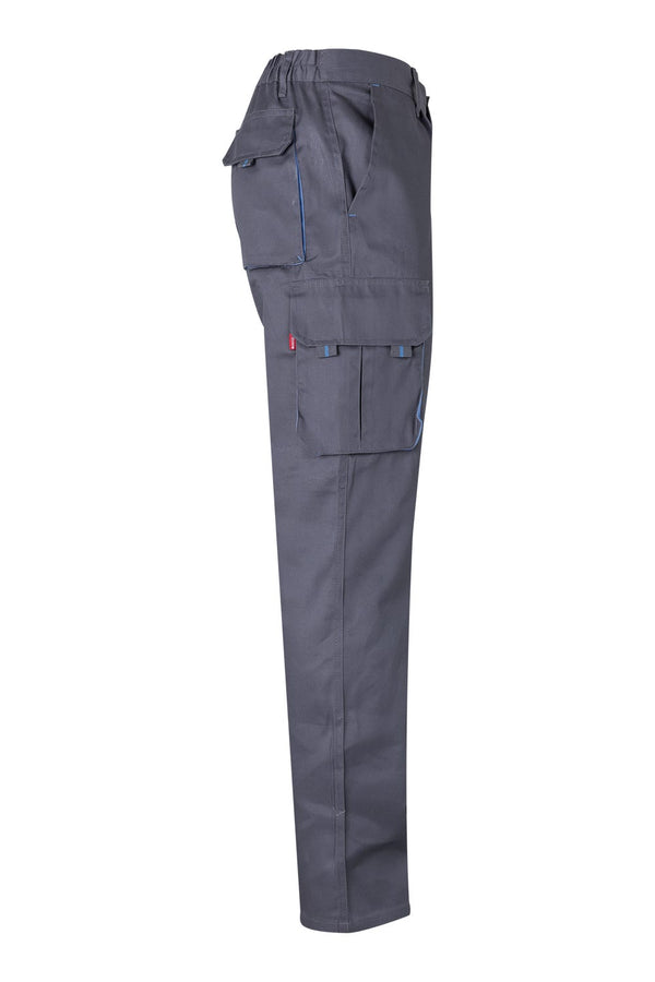 CALÇAS BICOLOR MULTIBOLSOS cor Cinza-RAG-Tailors-Fardas-e-Uniformes-Vestuario-Pro