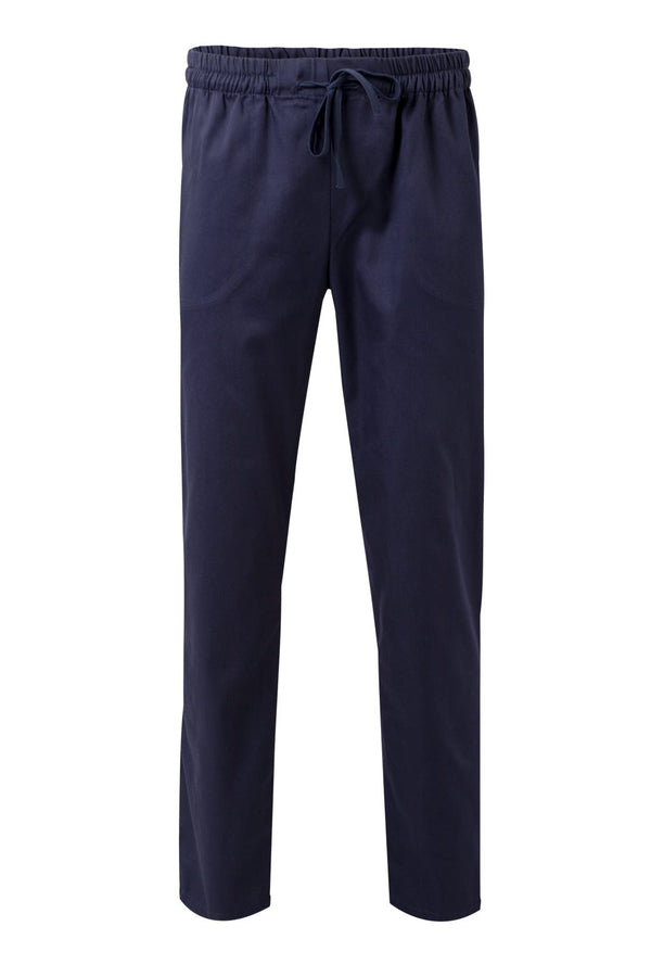 CALÇAS ESTILO PIJAMA COM ATILHOS Tara (1 de 2)-AZUL MARINHO - 01-XS-RAG-Tailors-Fardas-e-Uniformes-Vestuario-Pro