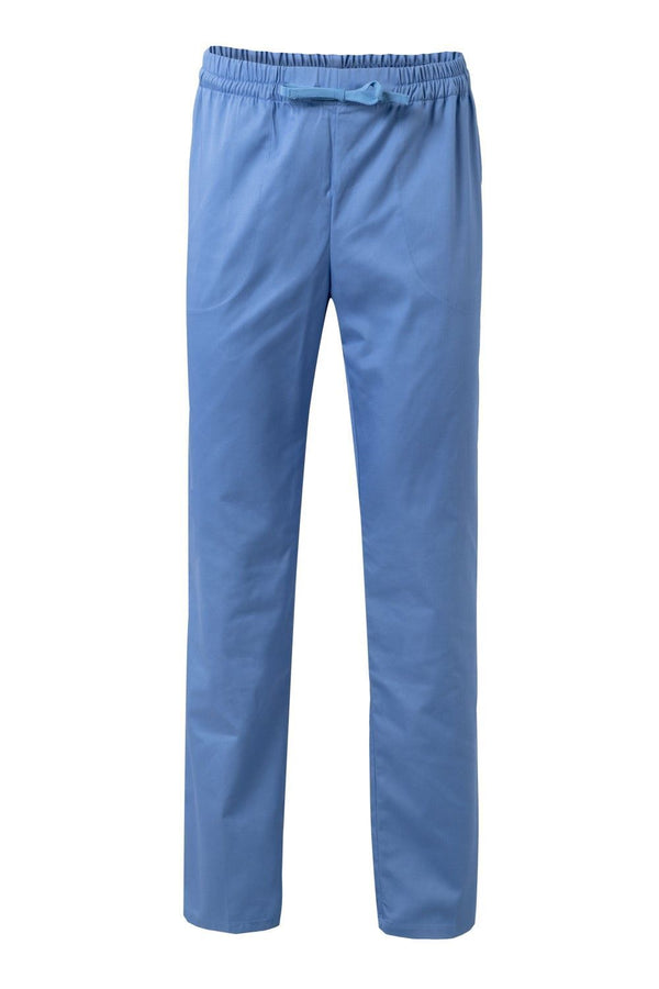 CALÇAS ESTILO PIJAMA COM ATILHOS Tara-Azul Celeste - 05-XS-RAG-Tailors-Fardas-e-Uniformes-Vestuario-Pro
