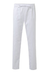 CALÇAS ESTILO PIJAMA COM ATILHOS Tara-Branco - 07-XS-RAG-Tailors-Fardas-e-Uniformes-Vestuario-Pro