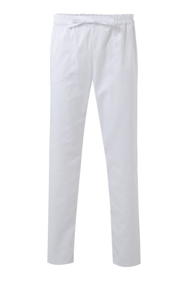 CALÇAS ESTILO PIJAMA COM ATILHOS Tara-Branco - 07-XS-RAG-Tailors-Fardas-e-Uniformes-Vestuario-Pro