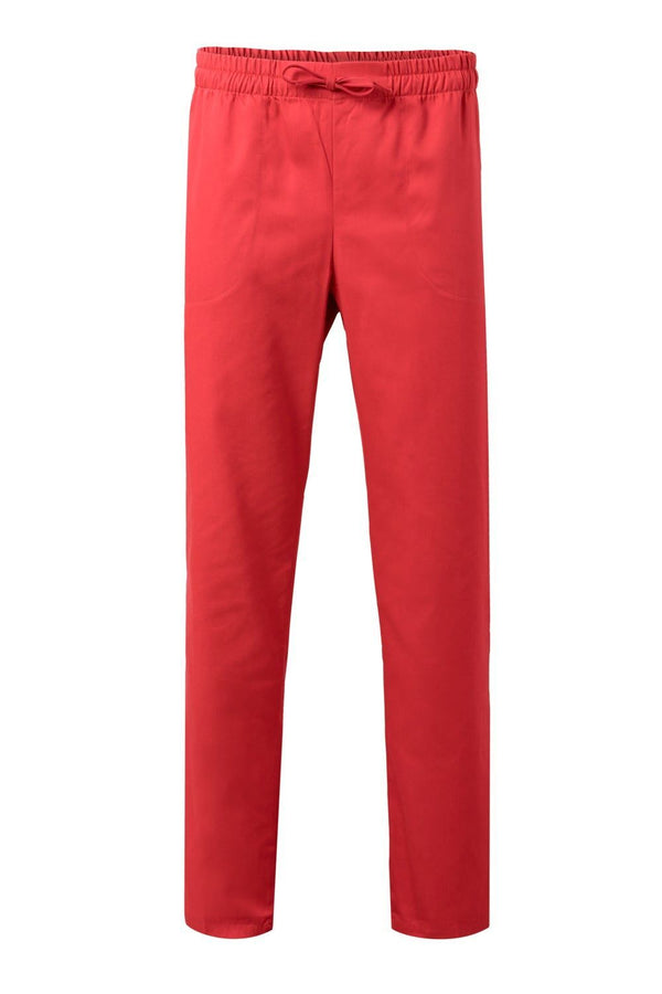 CALÇAS ESTILO PIJAMA COM ATILHOS Tara-VERMELHO CORAL - 24-XS-RAG-Tailors-Fardas-e-Uniformes-Vestuario-Pro
