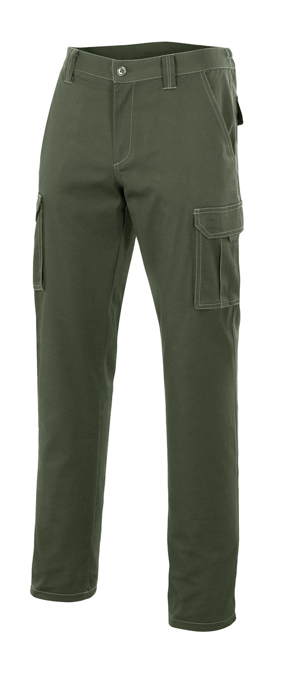 CALÇAS MULTIBOLSOS-Verde Caça-34-RAG-Tailors-Fardas-e-Uniformes-Vestuario-Pro