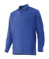 CAMISA DE MANGA COMPRIDA-Azul-L-RAG-Tailors-Fardas-e-Uniformes-Vestuario-Pro