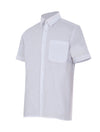 CAMISA DE MANGA CURTA-Branco-L-RAG-Tailors-Fardas-e-Uniformes-Vestuario-Pro