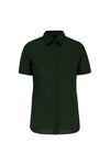 CAMISA DE SENHORA DE MANGA CURTA TRATAMENTO FÁCIL-Forest Green-XS-RAG-Tailors-Fardas-e-Uniformes-Vestuario-Pro