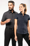 CAMISA DE SENHORA MANGA CURTA COM STRETCH-RAG-Tailors-Fardas-e-Uniformes-Vestuario-Pro