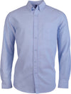 CAMISA EM OXFORD DE MANGA COMPRIDA-Oxford Azul-S-RAG-Tailors-Fardas-e-Uniformes-Vestuario-Pro