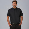 CAMISA HOMEM M/Curta SLIM FIT Elastik Mirum-Preto - 001-XS-RAG-Tailors-Fardas-e-Uniformes-Vestuario-Pro