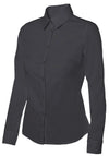 CAMISA STRETCH DE MULHER-Preto-S-RAG-Tailors-Fardas-e-Uniformes-Vestuario-Pro