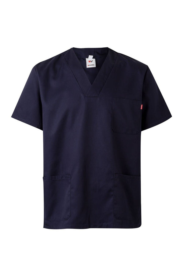 CAMISOLA Estilo Pijama Manga Curta Tara-AZUL MARINHO - 01-2XS-RAG-Tailors-Fardas-e-Uniformes-Vestuario-Pro