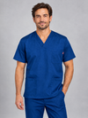 CAMISOLA Estilo Pijama Manga Curta Tara-AZUL ULTRAMARINO - 62-2XS-RAG-Tailors-Fardas-e-Uniformes-Vestuario-Pro