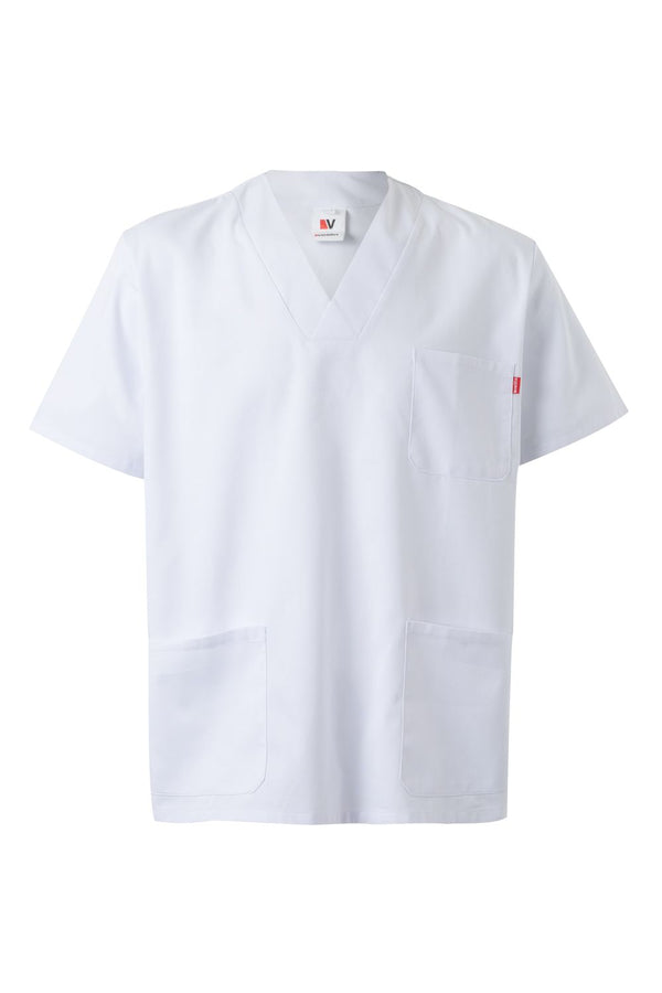 CAMISOLA Estilo Pijama Manga Curta Tara-Branco - 07-3XL-RAG-Tailors-Fardas-e-Uniformes-Vestuario-Pro