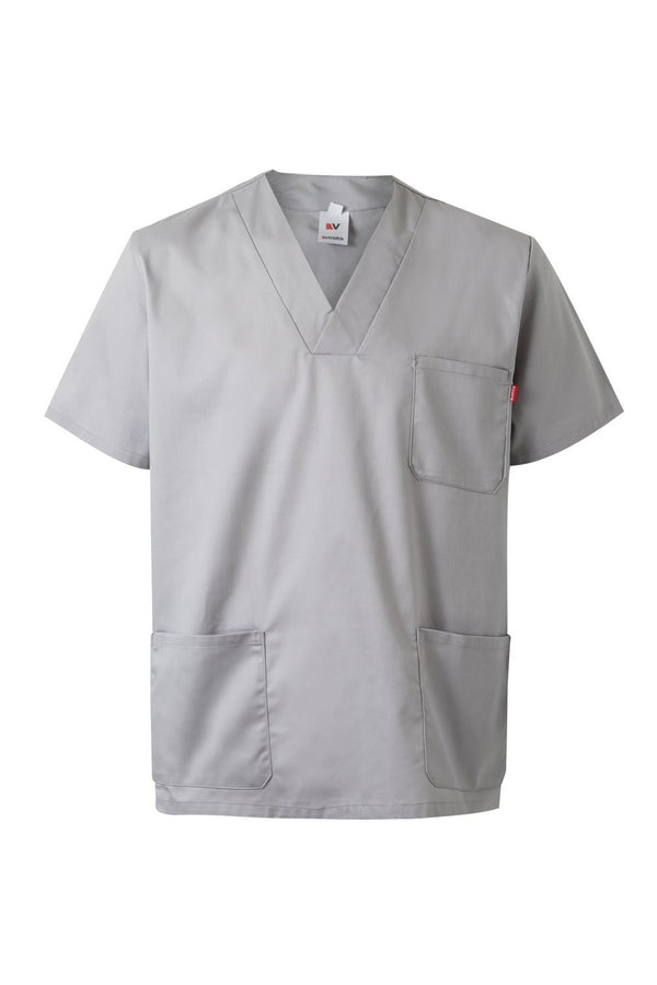 CAMISOLA Estilo Pijama Manga Curta Tara-CINZA GELO - 58-2XS-RAG-Tailors-Fardas-e-Uniformes-Vestuario-Pro