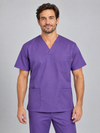 CAMISOLA Estilo Pijama Manga Curta Tara-ROXO - 26-2XS-RAG-Tailors-Fardas-e-Uniformes-Vestuario-Pro