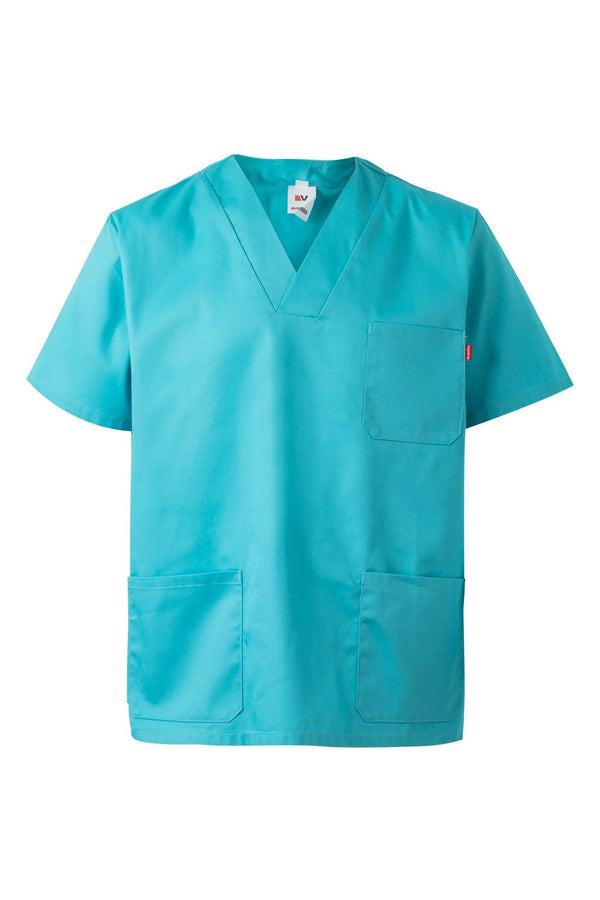 CAMISOLA Estilo Pijama Manga Curta Tara-TURQUESA CLARO - 28-2XS-RAG-Tailors-Fardas-e-Uniformes-Vestuario-Pro