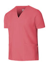 CAMISOLA MICROFIBRA ESTILO PIJAMA DE MANGA CURTA-Rosa fresa-XS-RAG-Tailors-Fardas-e-Uniformes-Vestuario-Pro