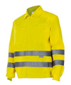 CASACO DE ALTA VISIBILIDADE-Amarelo Fluor-L-RAG-Tailors-Fardas-e-Uniformes-Vestuario-Pro