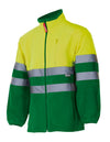 CASACO POLAR BICOLOR DE ALTA VISIBILIDADE-VERDE ERVA/AMARELO FLUORESCENTE - 29/20-XS-RAG-Tailors-Fardas-e-Uniformes-Vestuario-Pro