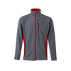 CASACO POLAR BICOLOR GAMA CINZA-Vermelho-XS-RAG-Tailors-Fardas-e-Uniformes-Vestuario-Pro