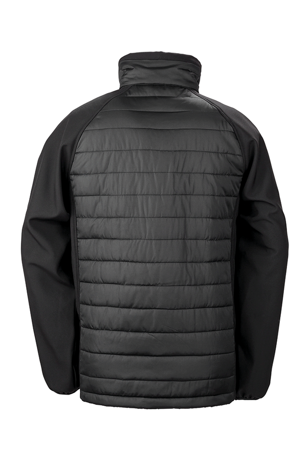 CASACO SOFTSHELL COMPASS em Azul-Preto / Preto-M-RAG-Tailors-Fardas-e-Uniformes-Vestuario-Pro
