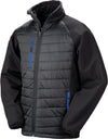 CASACO SOFTSHELL COMPASS em Preto-Preto / Royal Azul-XS-RAG-Tailors-Fardas-e-Uniformes-Vestuario-Pro